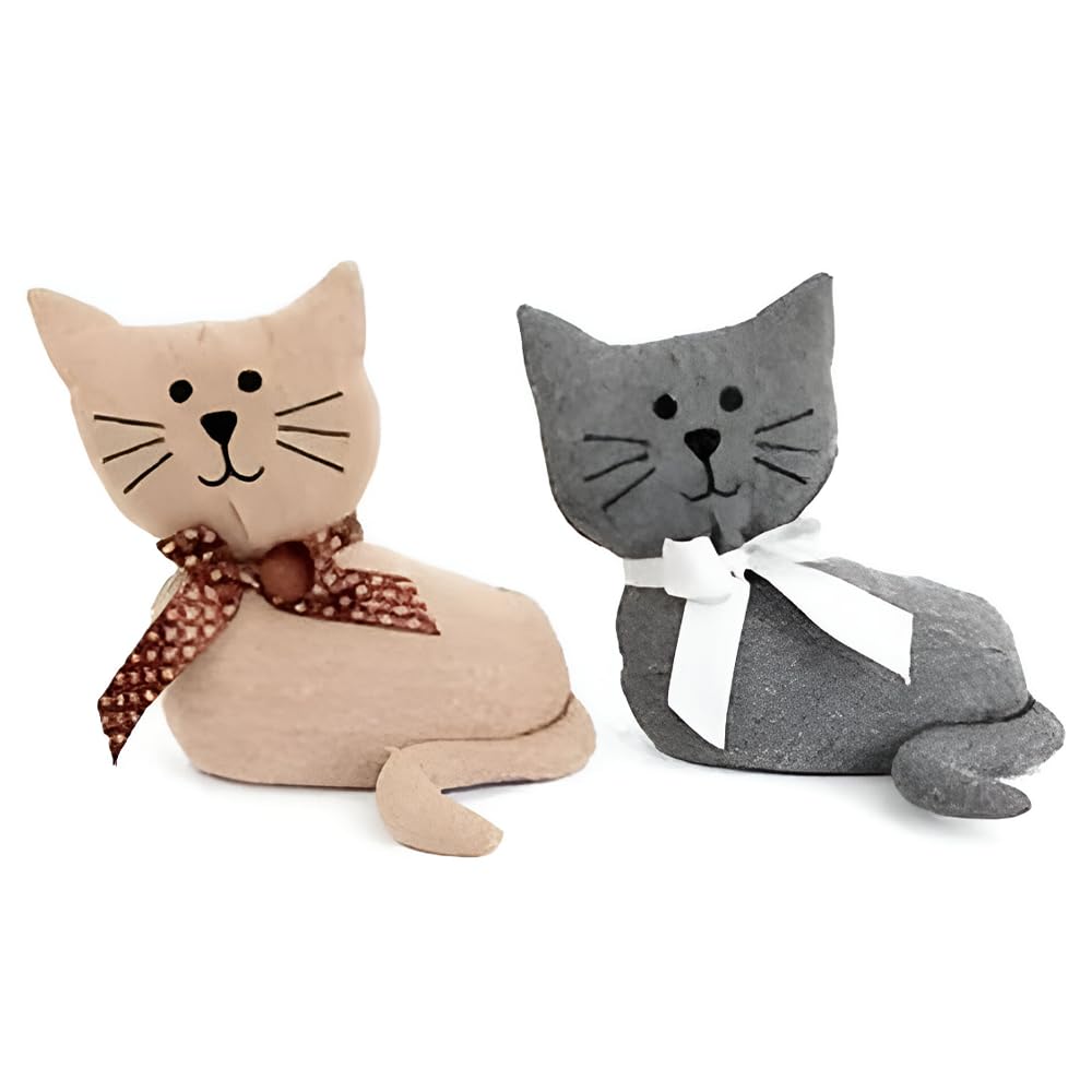 Door Wedge Stoppers Stop Animal Indoor for All Type of Surfaces Floor Anti Skid & Heavy Duty - Cat Doorstop | Any Random Color Will Deliver (Assorted)