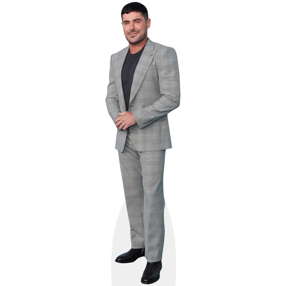 Zac Efron (Grey Suit) Mini Size Cutout
