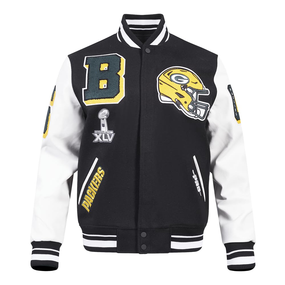 Pro Standard Mens NFL Mash Up Varsity Jacket