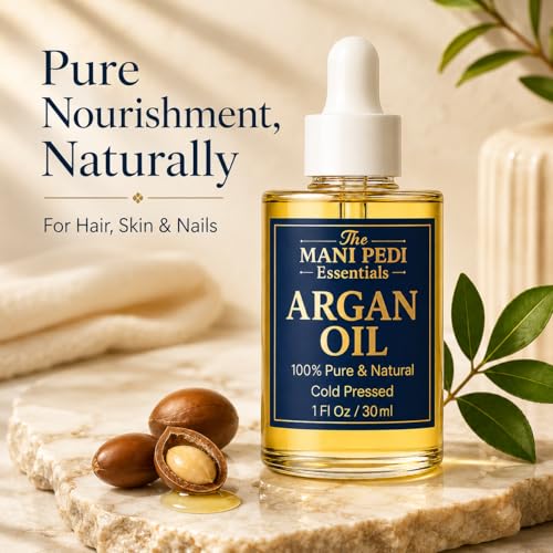 Image of TMPE Argan Oil for Hair Growth for Thicker & Stronger Hair, Eyebrows & Eyelash | 100% Pure & Cold Pressed - 30ml.