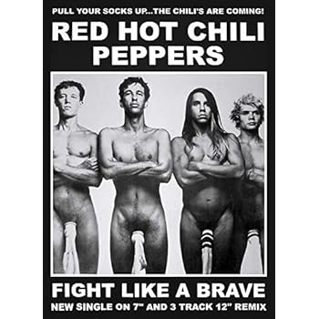 Red Hot Chili Peppers Poster 59 5cm X 84cm A Free Surprise Poster Amazon Co Uk Kitchen Home