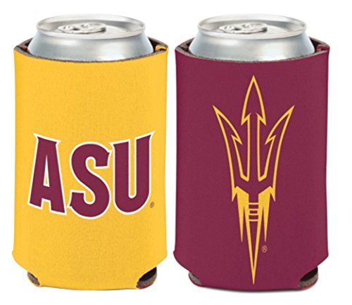 WinCraftNCAA Arizona State University ASU Sun Devils 1 Pack 12 oz. 2-Sided Can Cooler