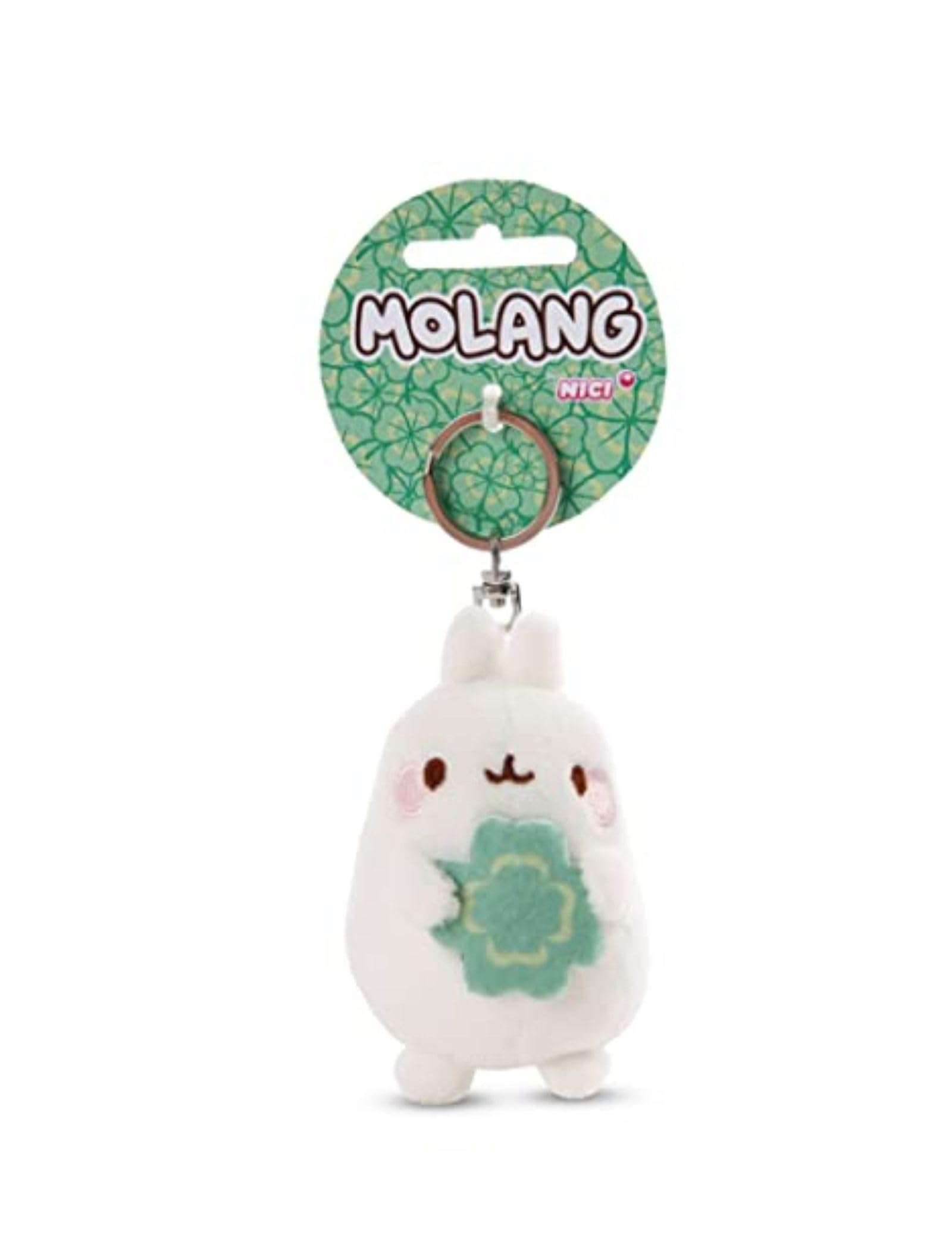 NICI Keyholder MOLANG with cloverleaf 8cm