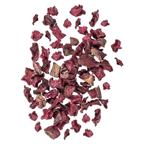 AniCanis Bio Rote Beete Flocken für Hunde - Gemüseflocken getrocknet - Gemüse - Multivitamine Mineralien Antioxidantien - Barf Flockenfutter Futterzusatz - 175g