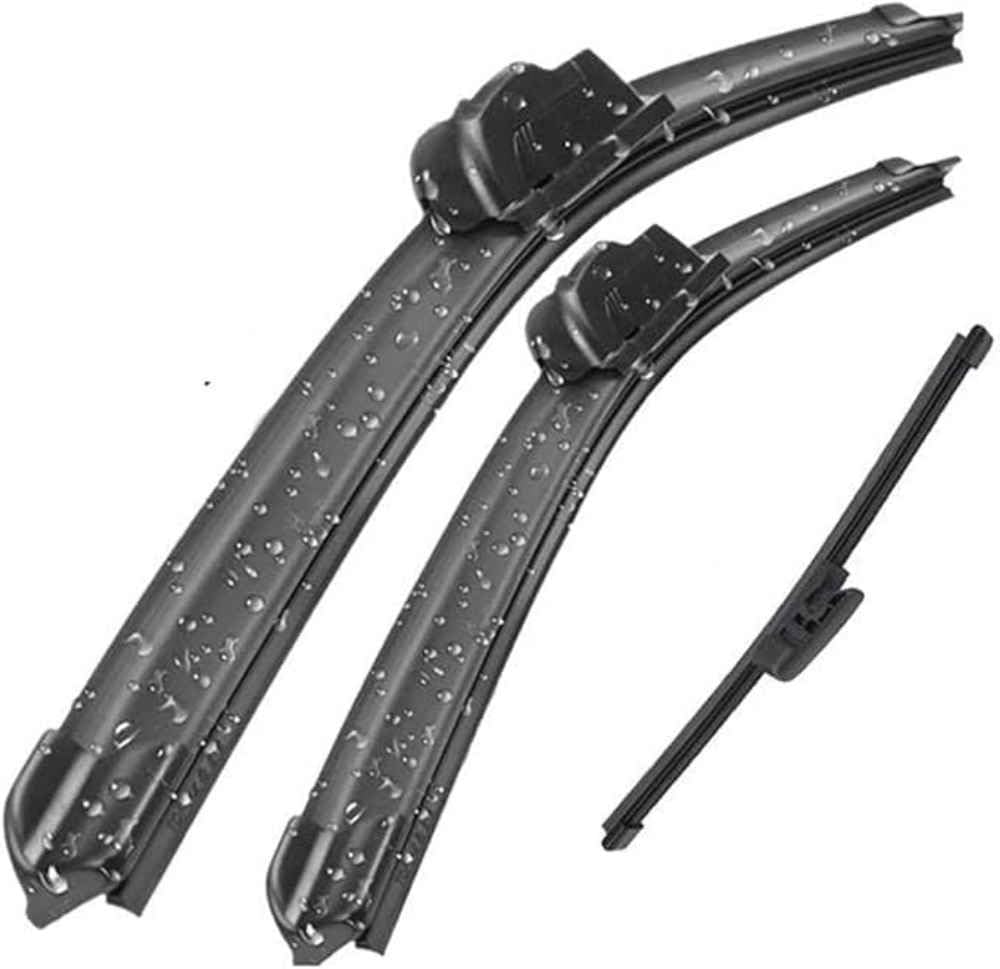 Nysldsco Normal Premium Exact Fit Windscreen Wiper Blades For Hyundai Veloster Mk1 2012-2017 2018 Durable Natural Rubber Easy Fit For A Quiet And Streak Free Wipe