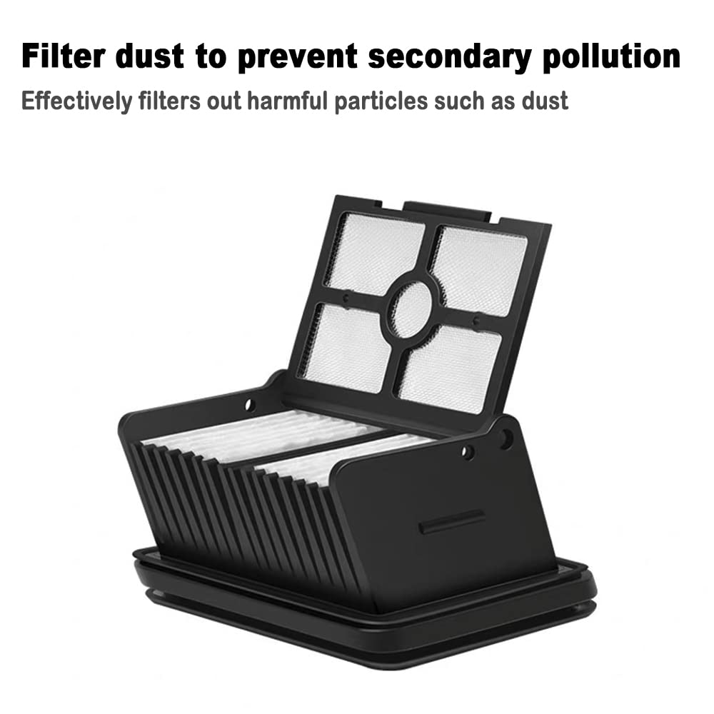DianSung Borstelrol filterreserveonderdelen voor Dreame H12 Pro nat- en droogzuiger, accessoireset 2 borstelrollen 3 filters 1 reinigingsborstel