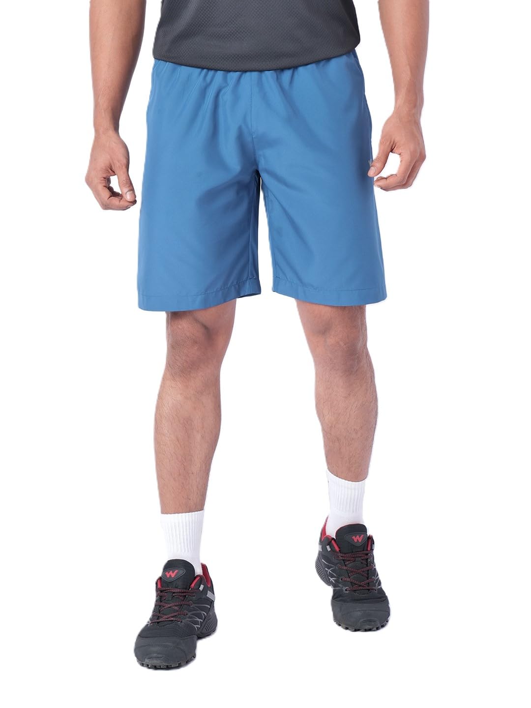 wildcraft Men’s Solid Regular Fit Shorts| Mid Waist with Adjustable Drawcord-picture-41