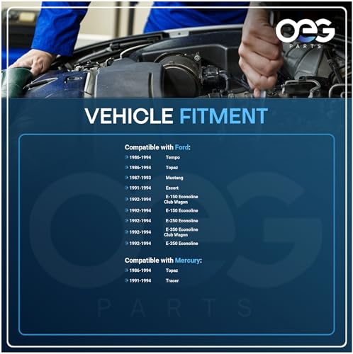 Image of OEG Parts New Front Wiper Motor Compatible with Ford F150 F250 F350 Bronco Tempo Topaz 1986-1994 E63F 17504-AC, E63Z 17508-A, E7ZZ 17508-A, E8ZZ 17508-A, E93Z 17505-A
