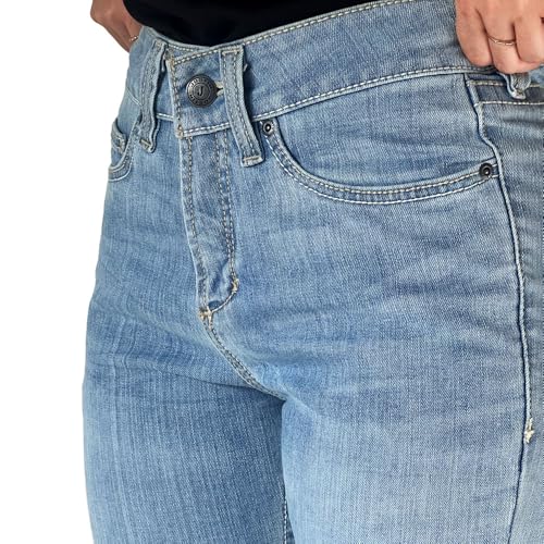 Justin 1879 A4 High Rise Straight Jean for Women - Classic Denim Style, Comfortable Fit, Versatile Wardrobe Essential2