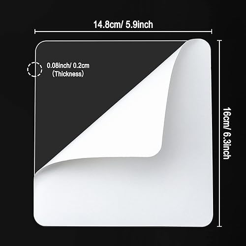 Miniatura 6 de Parachoques de puerta de gabinete cortables, almohadillas de cojín de amortiguación de sonido de alta calidad, almohadillas de goma autoadhesivas