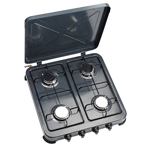 Firefriend KO-6584DU Da tavolo Piano cottura a gas Acciaio inossidabile piano cottura