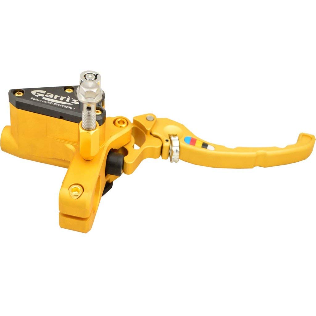 visionrabbit Premium Universal CNC Motorcycle Brake Clutch Lever Master Cylinder Pump DeHolder_3