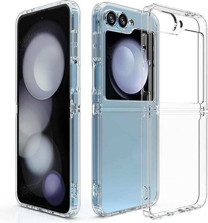 Flex Armor for Samsung Galaxy Z Flip 6 Case with Camera Protection Transparent Back Protective - Scratch Resistant Hard PC Back Bumper Protective Shockproof Cover for Samsung Galaxy Z Flip 6 5G 2024 (B0D92QGP43) Amazon Price History, Amazon Price Tracker