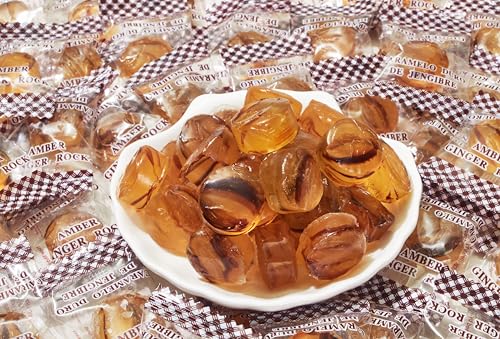 GT Amber Ginger Rock Candy, 4.41 Ounce Bag (4-Pack) - image 3