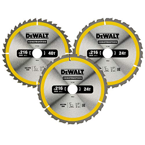 Dewalt DT1962-QZ Construction Circular Saw Blade-Set (3 Piece)