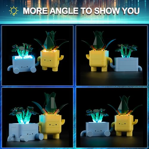 Image of LED Light Kit for Lego 10349 Happy Plants, Compatible with Lego 10349 Building Blocks Model(Not Include Blocks Set)