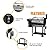 Z GRILLS Wood Pellet Smoker Grill, 8 in 1 BBQ Grill with Auto Temperature Control, 697 sq in Cooking Area for Backyard, Patio and Outdoor Cooking, 7002E, Sliver