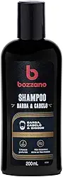 Bozzano Shampoo Para Barba Cabelo E Bigode 200Ml