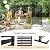 VINGLI Fence Privacy Screen?72" x 49" Outdoor Privacy Screen Freestanding?Room/Garden Divider for Pool Shade, Porch, Patio, Balcony and Indoor