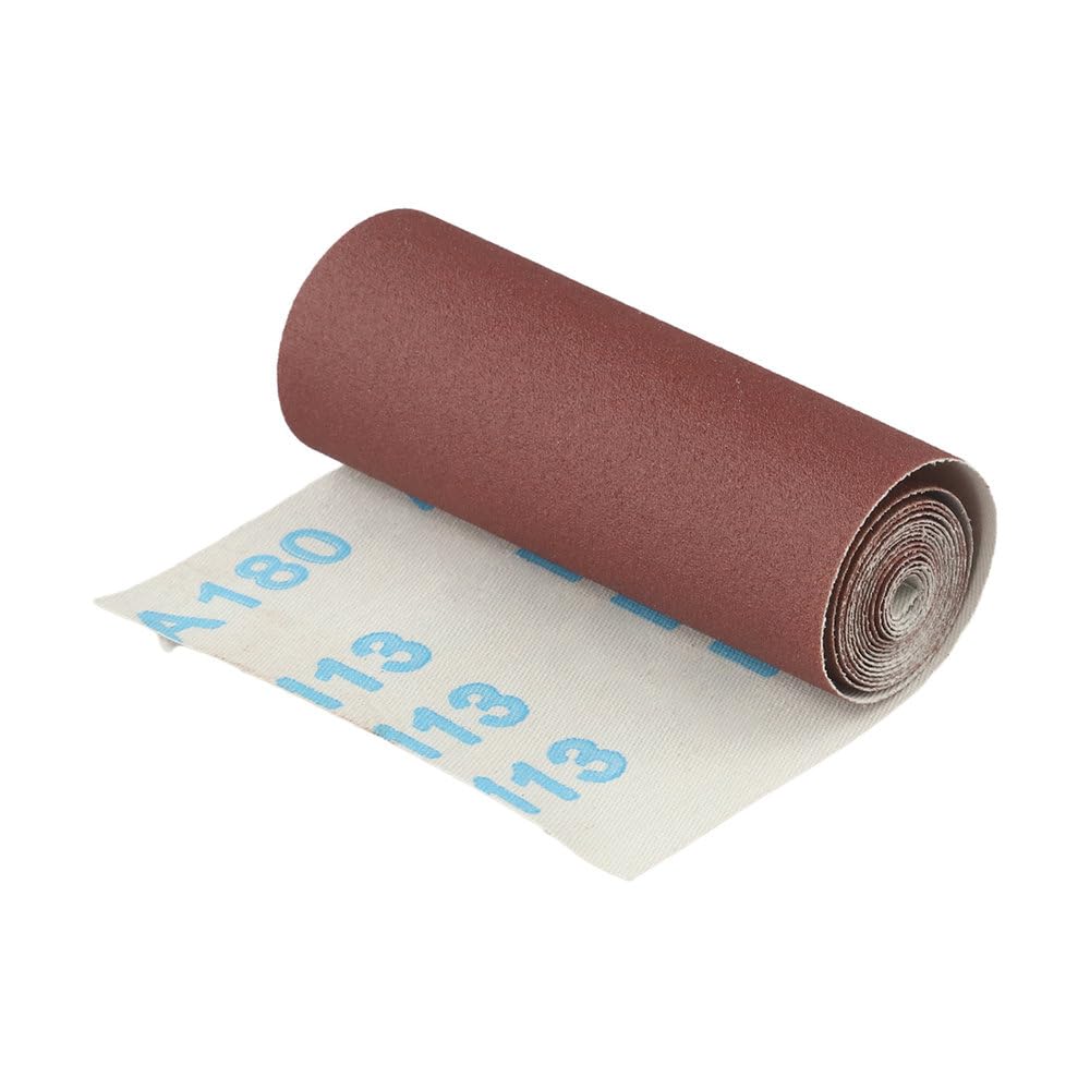 Rotolo di Carta vetrata, Fogli abrasivi in Tela smeriglio, Grana 80, 120, 180, 240, 600, 800, Fogli abrasivi in Carta vetrata, Grana 150, 3 Pezzi