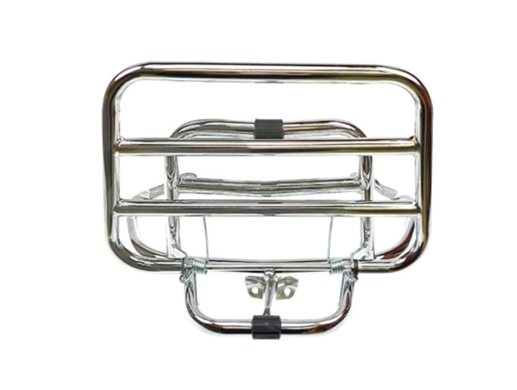 Klappbarer Chrom-Gepäckträger für Vespa Primavera & Sprint 50/125 – Topcase-Halterung