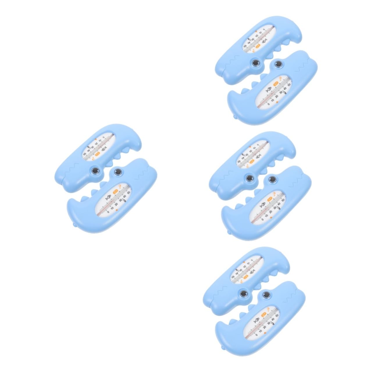 Kisangel Termómetro De Temperatura Del Agua Temperatura Del Baño Del Bebé Bañera Termómetro De Piscina De Dibujos Animados Termómetros Páginas Sky-blue 2 Piezas X 4