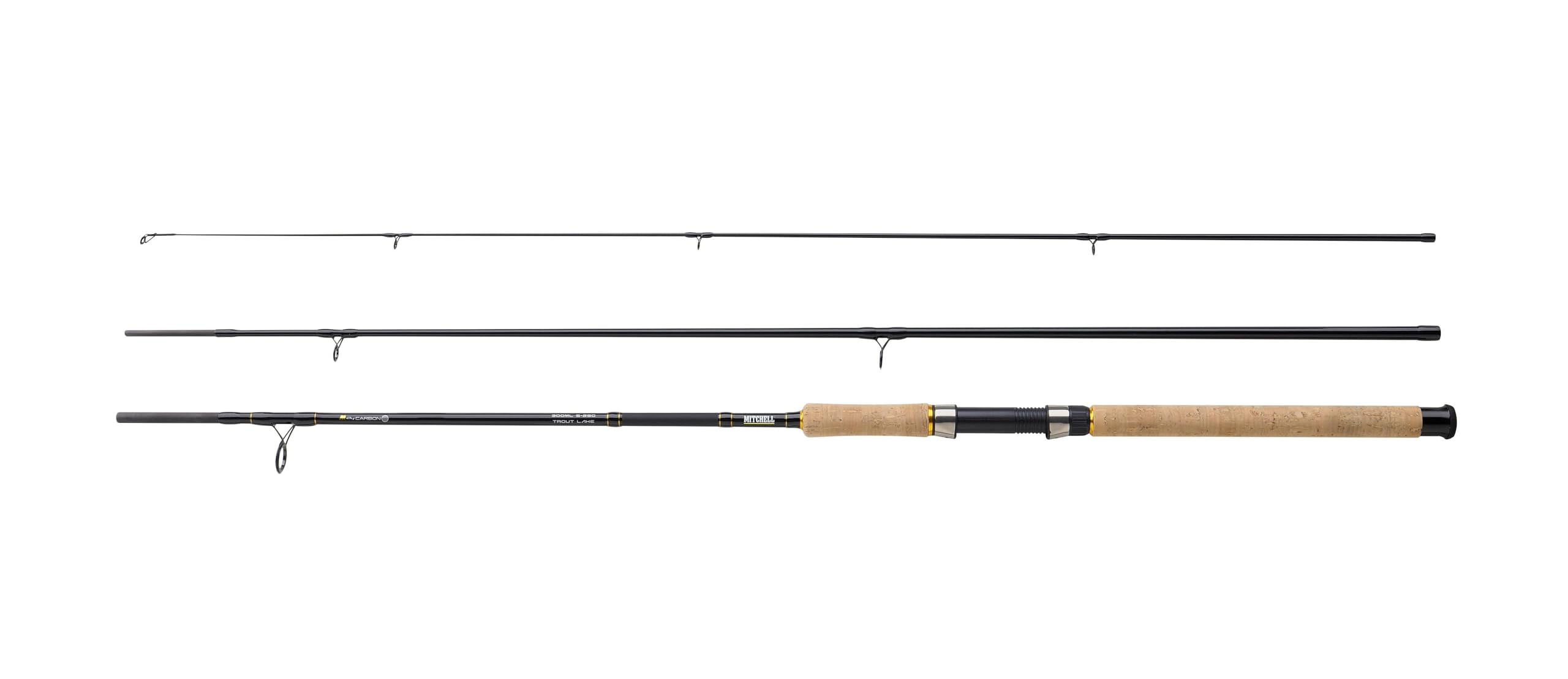 Mitchell Epic MX2 Canna da pesca | Fusto in carbonio M24 | Azione progressiva e reattiva | Ideale per iridea, fario e trota di fiume in laghi e stagni | 3,60 m, 10-35 g