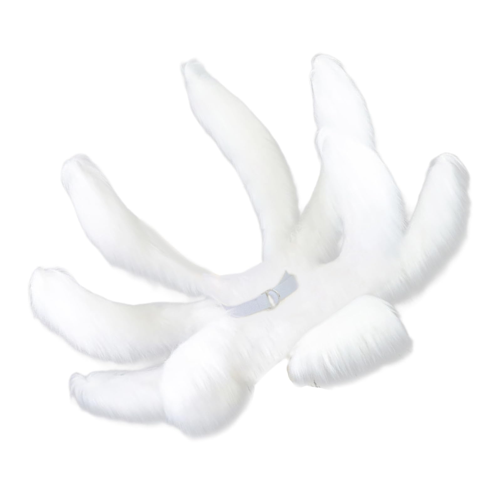 KMGDM Nine Tailed Foxes Tail Faux Furs Tail Online Gaming Cosplay Costume for Halloween Party Kyuubi Kitsune Tail