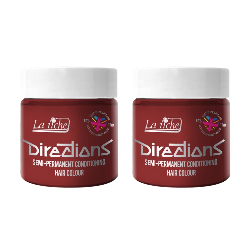 2x La Riche Directions Semi-Permanent Hair Color 100ml Tub - Flamingo Pink — view 103