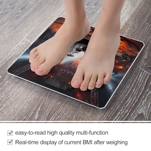 Báscula Digital para Baño con Vidrio Templado 400 lb miniatura 5