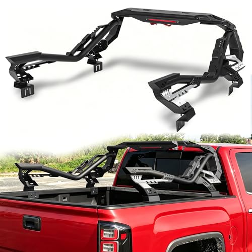 Image of MONOKING Full Size Roll Bar for Truck with Brake Ligh, Sports Bar for 2007-2026 F150 F250 F350 Raptor Lightning Silverado Sierra Ram 1500 2500 Tundra Off-Road|Truck Enthusiasts