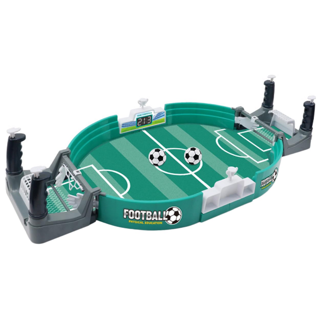 Toddmomy Interactive Football Table Game Desk Soccer for Boys and Girls Adults Desktop Soccer Toy