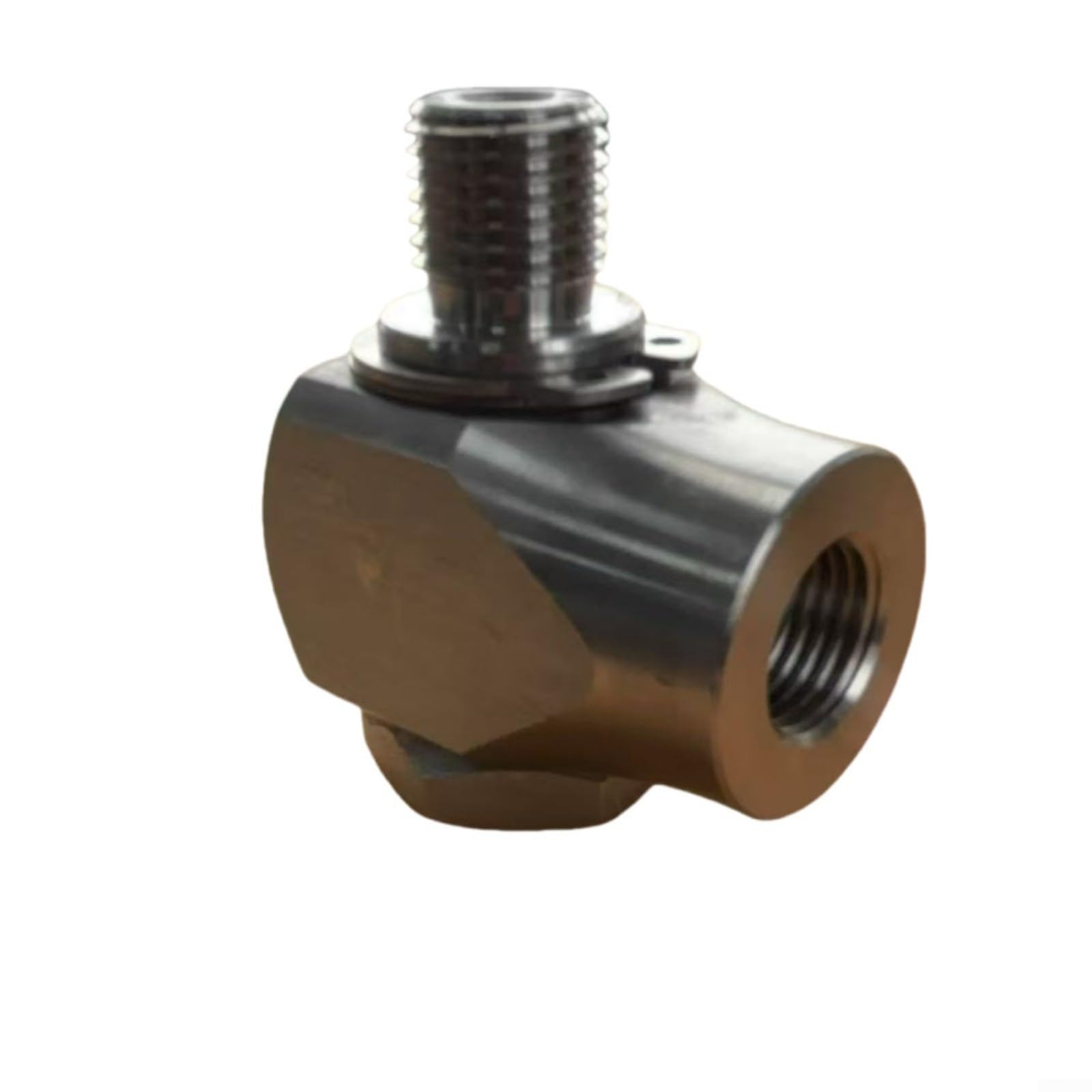 Giunto girevole ad alta pressione rondella per autolavaggio, 360 gradi, giunto girevole Sw90 1/4 3/8 304, connettore rotante in acciaio inox, 4050Psi(G1/4)