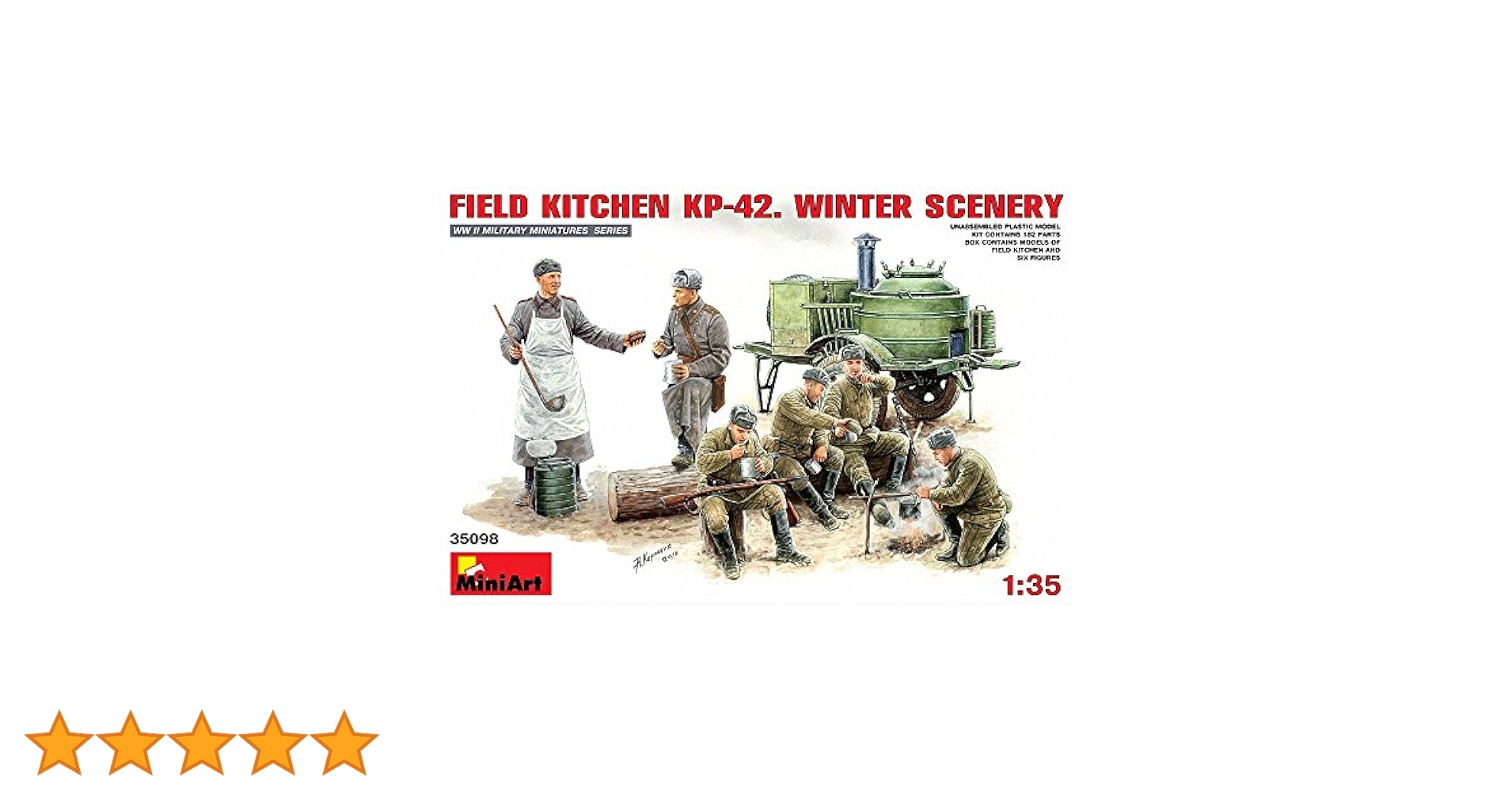 Amazon | ミニアート 1/35 ソビエトフィールドキッチン KP-42