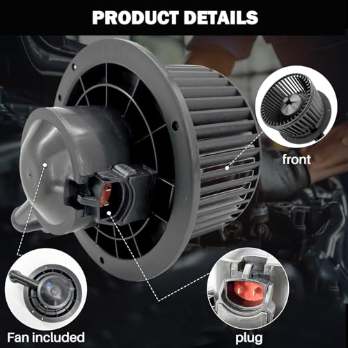 Image of 700178 AC Heater Blower Motor Fan Assembly Fit for Ford Explorer 2006-2010 Explorer Sport trac 2007-2010, for Mercury Mountaineer 2006-2010 8L2Z19805A