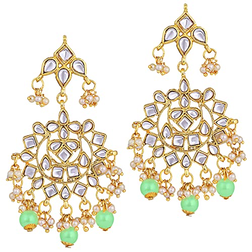 Image of Aheli Elegant Indian Faux Kundan Studded Choker Necklace with Maang Tikka Set Ethnic Wedding Wear Bharatanatyam jewellery set Gift for Women