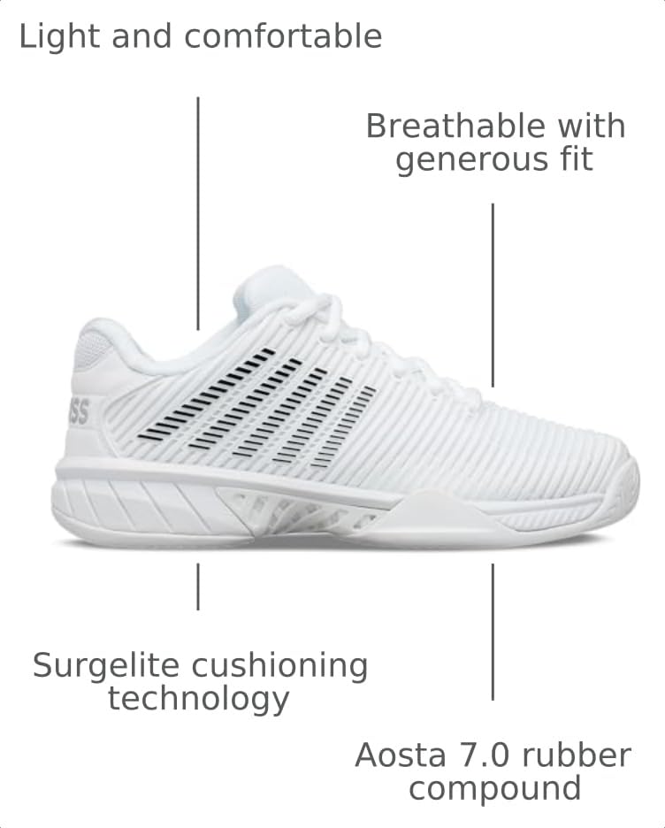 Image of K-Swiss Women's Hypercourt Express 2 Tennis Shoe