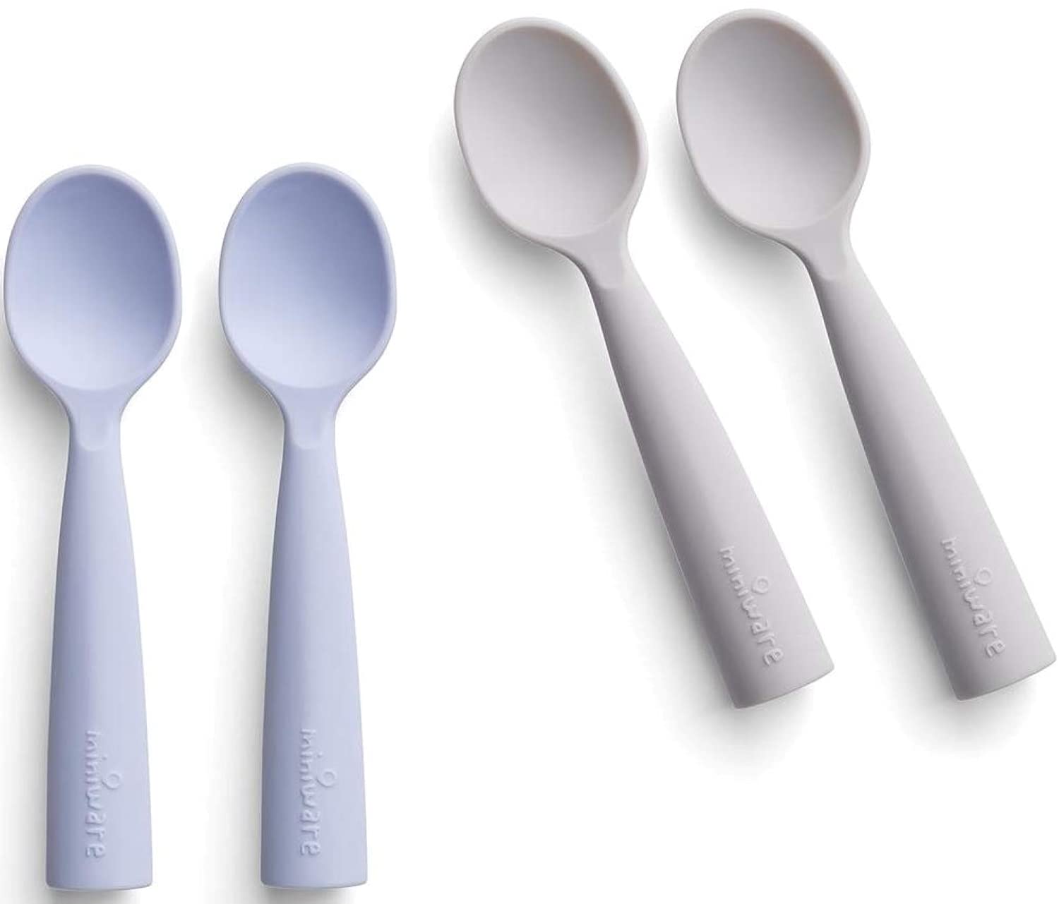 MiniwareTeething Spoon Cutlery Set 2 Sets MWSS203LGX2