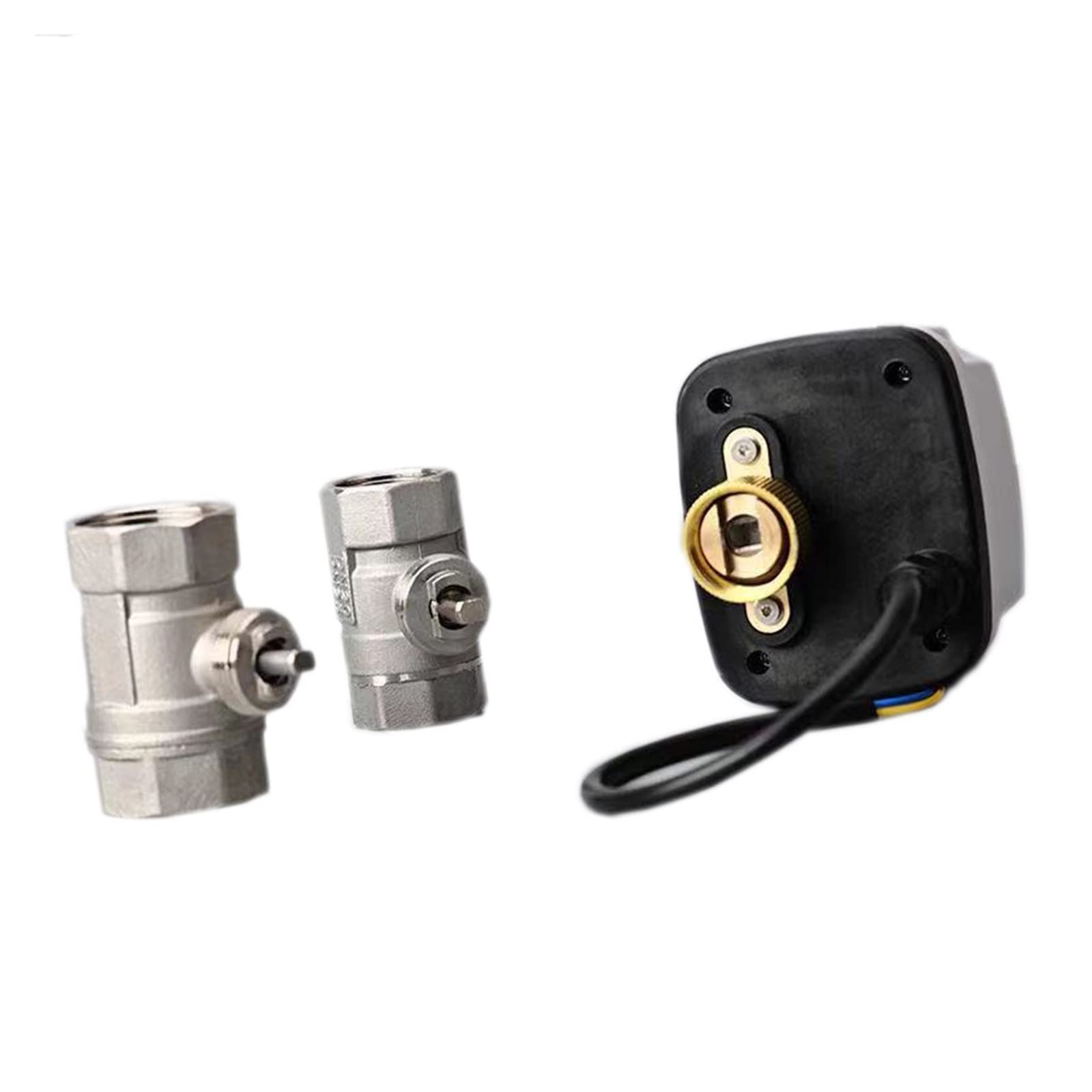 resistere ad alta pressione e temperatura estremi DN15 DN20 DN25 Valvola motorizzata in acciaio inox 220V 12V 24V 3 fili 2 valvola a sfera elettrica di controllo Grande coppia motore in metallo