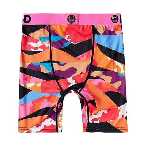Image of PSD Underwear Youth Boys Boxer Brief - Various Print Comfortable Active Underwear for Boys, Kids Boys Underwear Packs