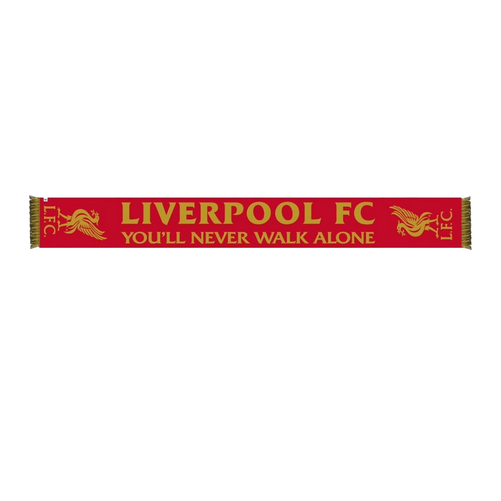 Liverpool F.c. Men's Red/Gold Liverpool Fc Ynwa Scarf (One Size) ()