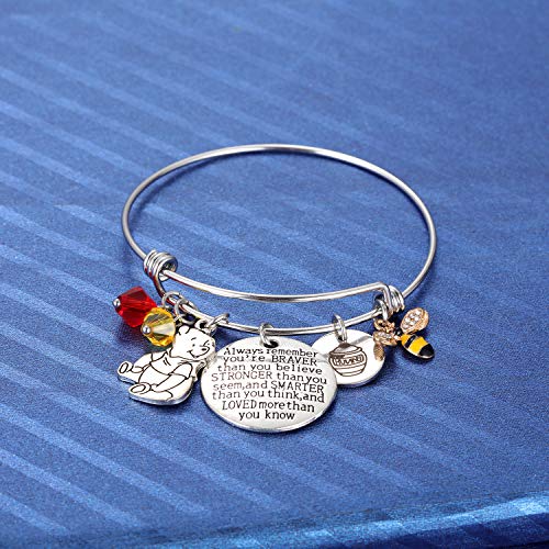 Inspired-by-Classic-Gifts-You-Are-Braver-Than-You-Believe-Bee-Hunny-Pooh-Bear-Charm-Inspirational-Jewelry-for-Women-Girls