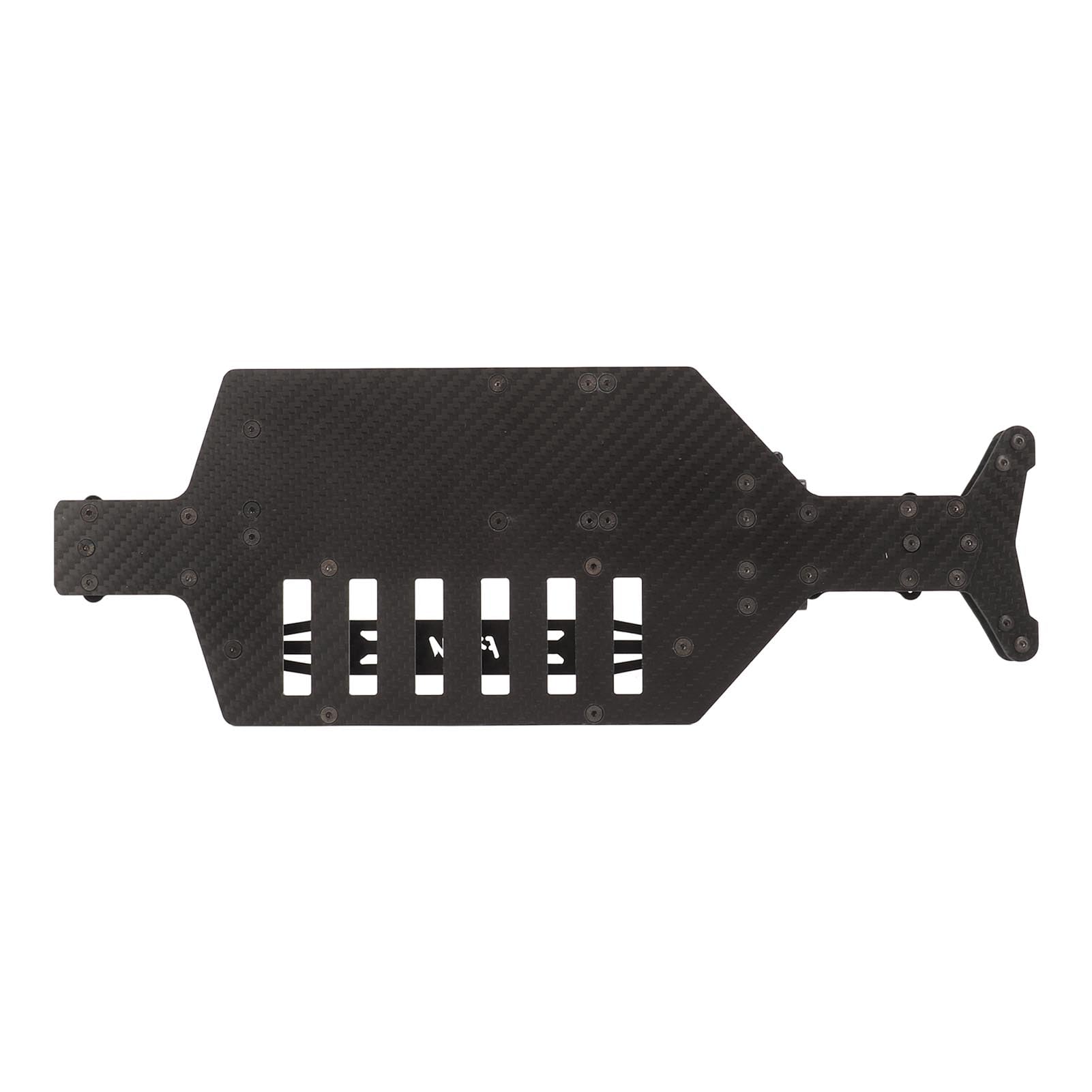 Chasis de Fibra de Carbono para Coche RC, Chasis de Coche RC Resistente, Ligero, de Alta Resistencia para TT02B