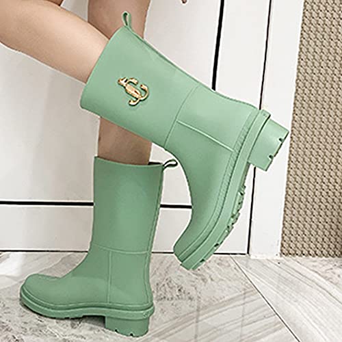Jardin à enfiler talons plat bottes caoutchouc taille 36 - 2