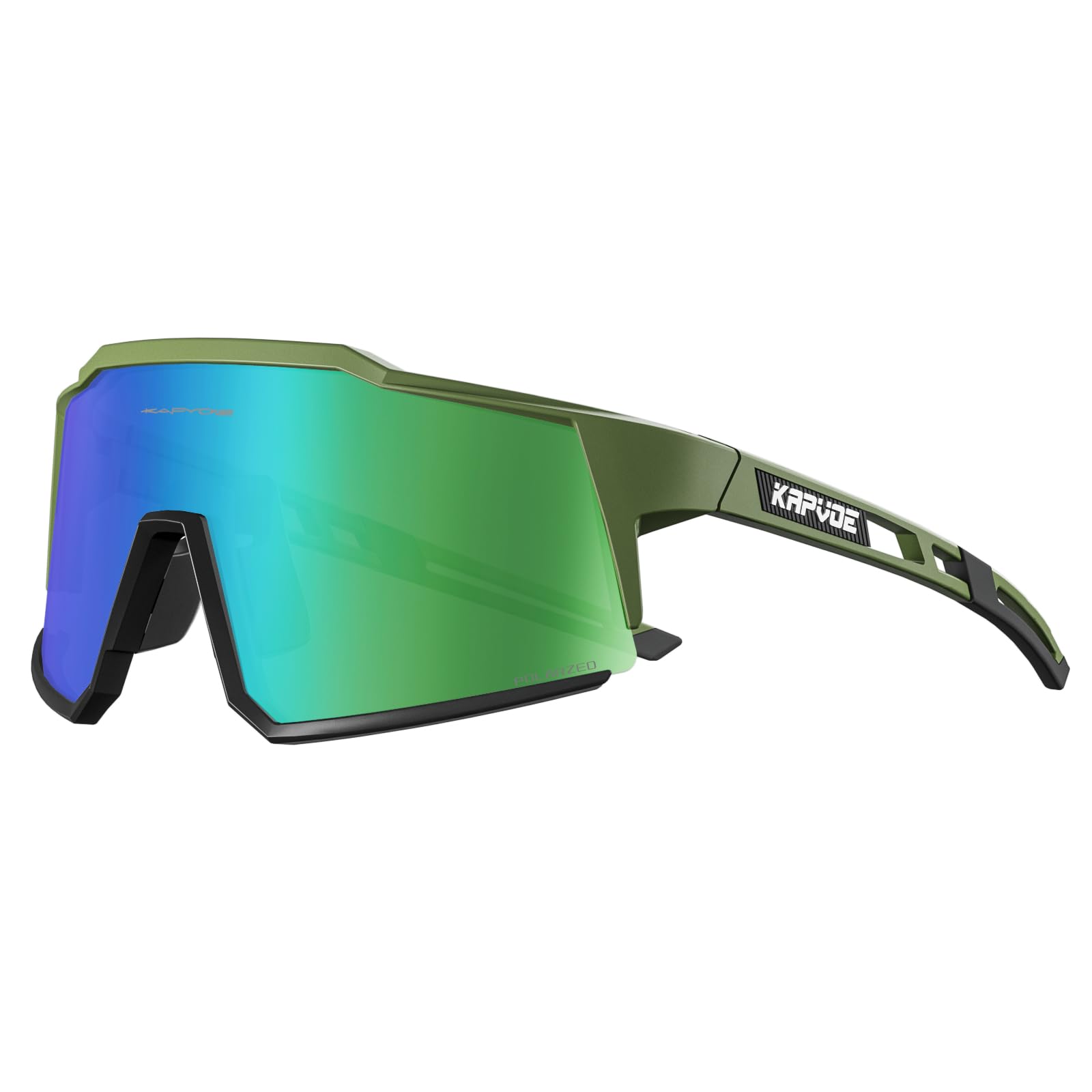 KAPVOE Polarizadas Gafas Ciclismo Protección UV400 TR90 Deportivas Mujer Hombre MTB BTT Bicicleta Running Bici Correr