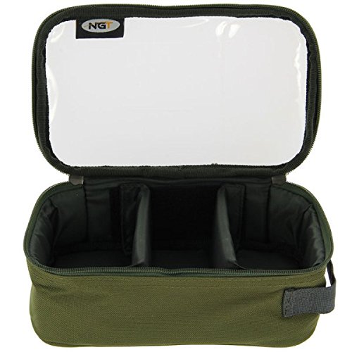 NGT 3 Way 'Clear Top' Deluxe Leine Tasche, grün, Einheitsgröße – Bild 5