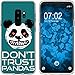 Produktbild PhoneNatic Case kompatibel mit Samsung Galaxy S9 Plus Silikon-Hülle Crazy Animals Panda M2