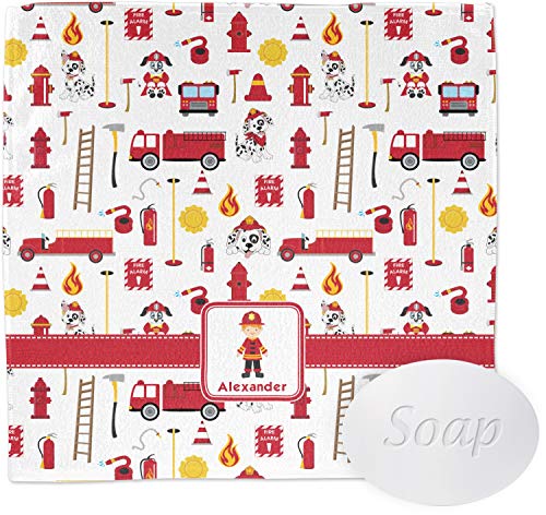 YouCustomizeIt Personalized Firefighter Character Washcloth w/Name or Text