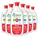 Ecover Naturally Derived Liquid Dish Soap, Pink Geranium, 25 Ounce (Pack of 6)