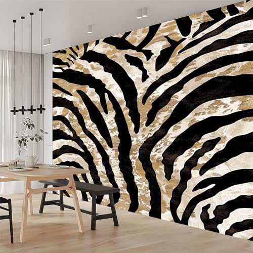 Papel pintado fotográfico con estampado de cebra, 200 x 140 cm, arte de pared, papel pintado en 3D, para dormitorio de niños, sala de estar, hogar, póster decorativo